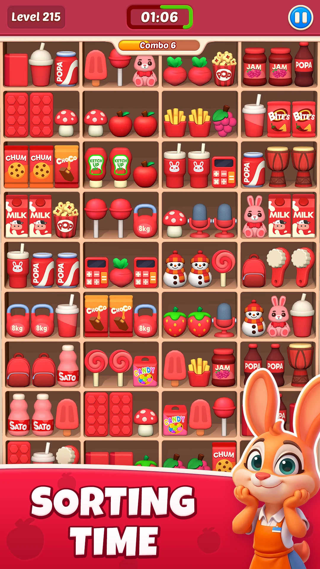Row's Goods Sort: Triple Match screenshot