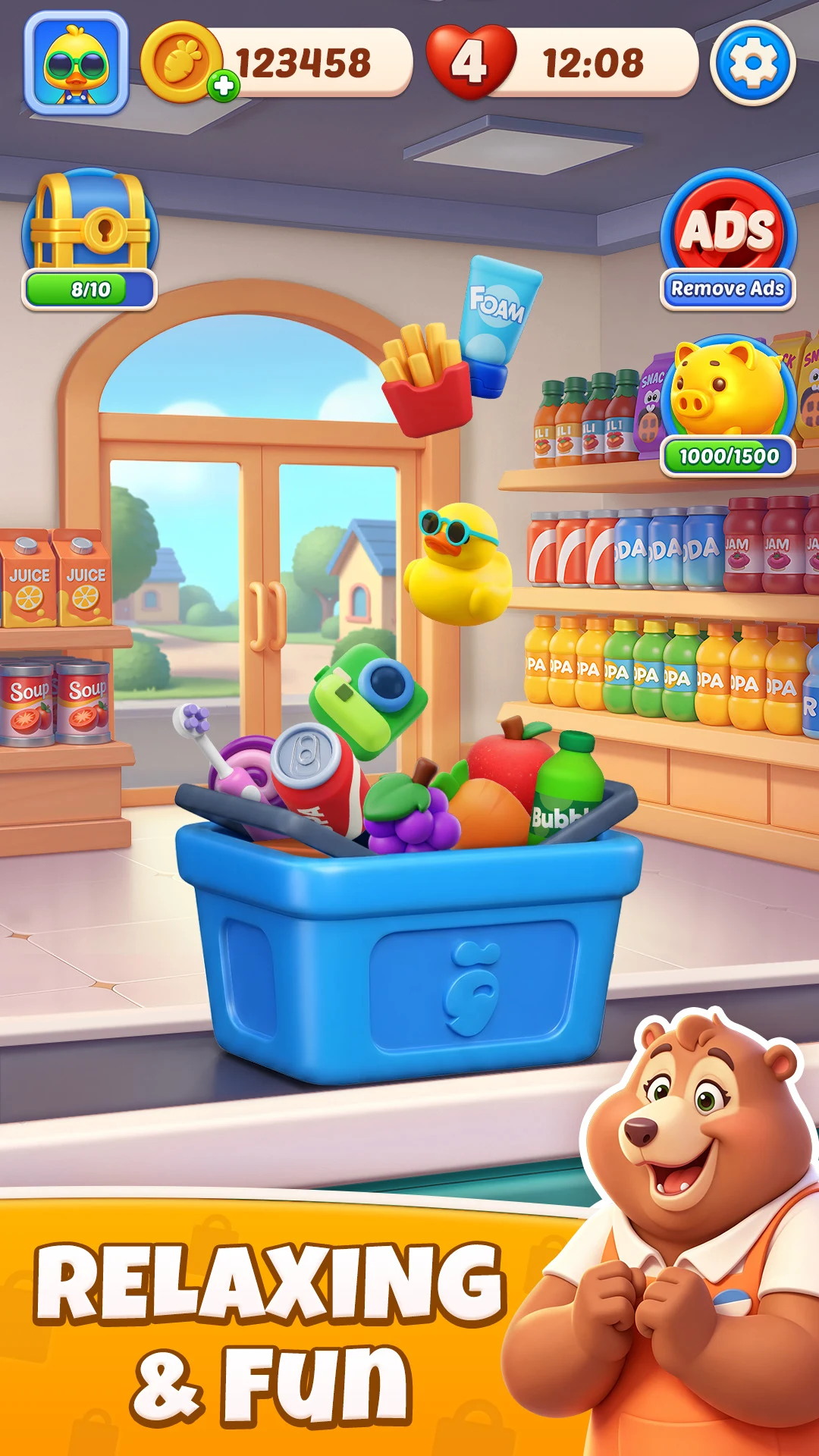 Row's Goods Sort: Triple Match screenshot