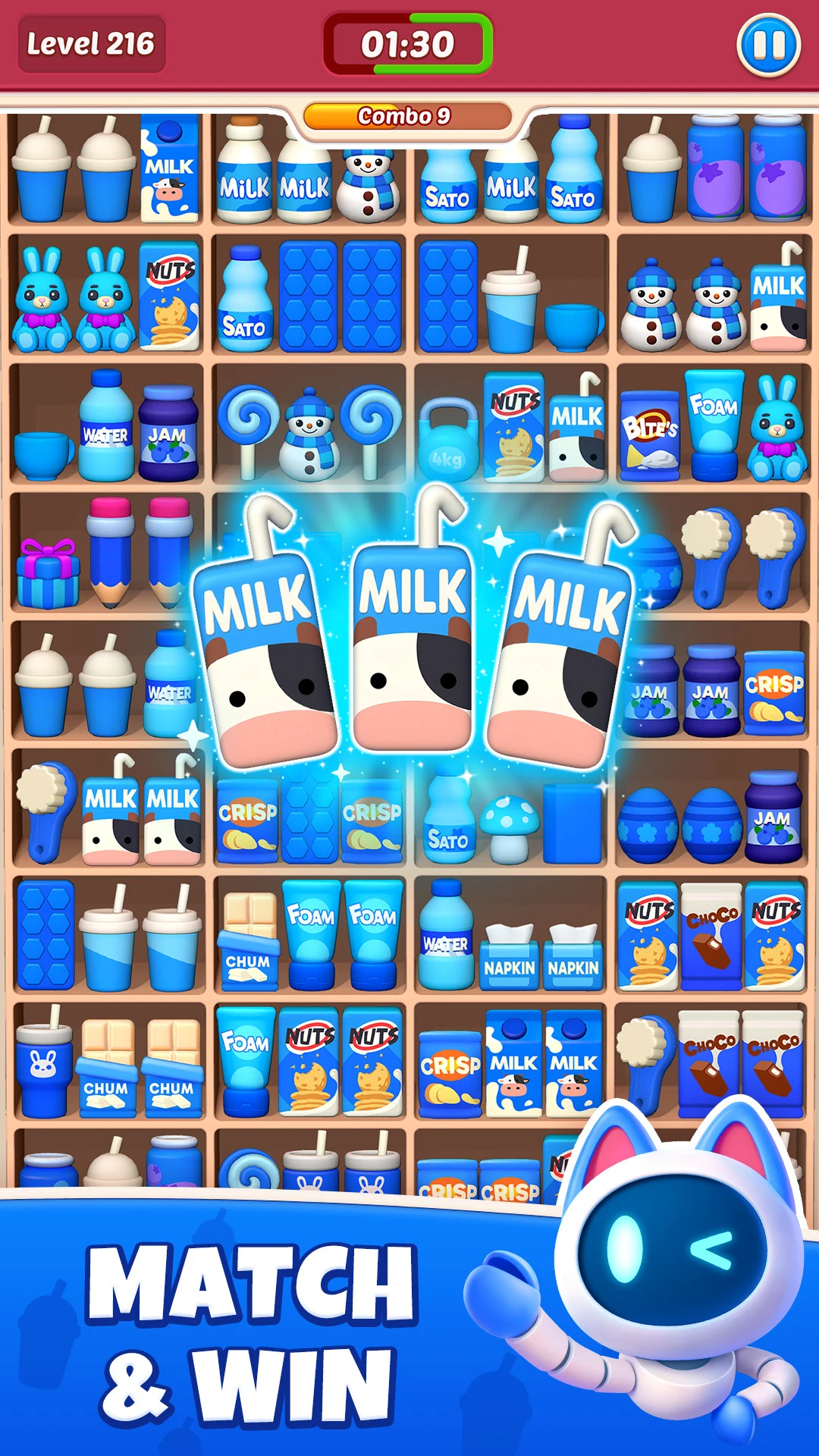 Row's Goods Sort: Triple Match screenshot